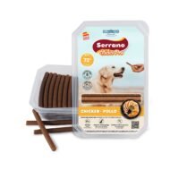 Mediterranean Natural Serrano Sticks Pro Pollo Chicken snack perro Barcelona