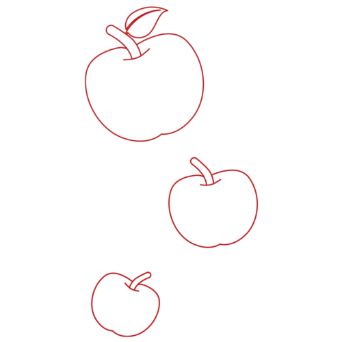 Orycs Snack Manzana detalle rodajas de manzana deshidratada para roedores