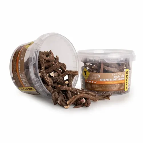 Orycs Snack Raíz de Diente de León 125g raíz natural antioxidante para conejos y roedores