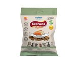 Mediterranean Natural Serrano Snacks Senior perro packaging Barcelona