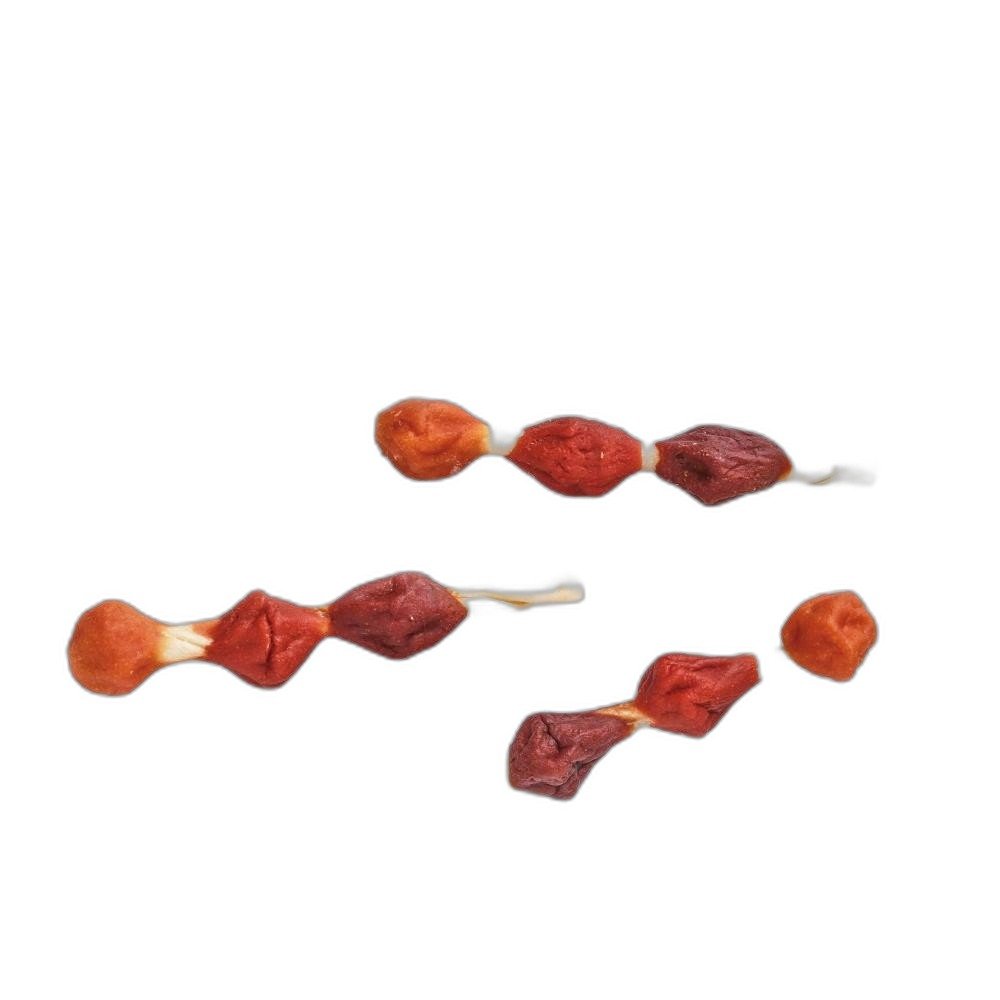 Brocheta de Pollo, Buey y Pato