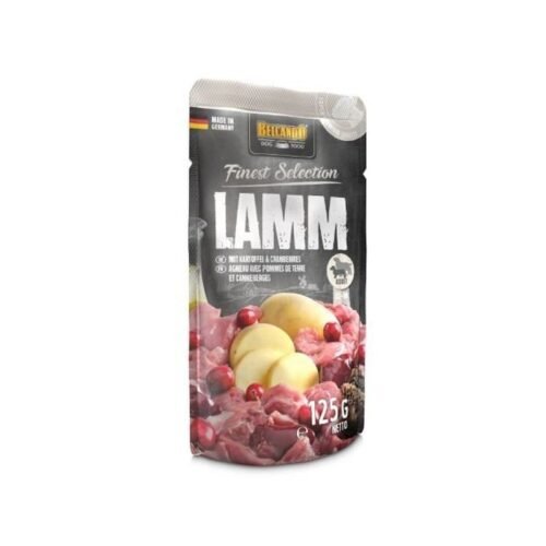 Belcando Finest Selection Cordero con Patatas y Arándanos sobre perros