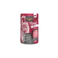 Leonardo Puro en Ternera pouch comida húmeda monoproteica gato 85g