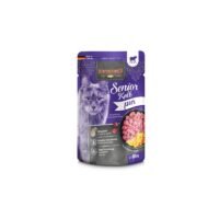 Leonardo Senior Puro en Ternera pouch comida húmeda gato mayor 85g