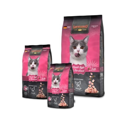 Leonardo Adult Light Sterilised detalle croqueta ingredientes