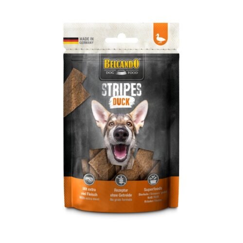 Belcando Stripes Pato snack tiras premium perros