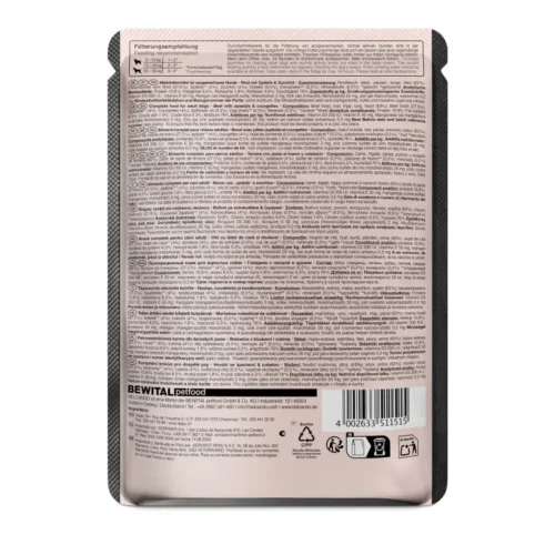 Belcando Finest Selection Ternera con Pasta y Calabacín