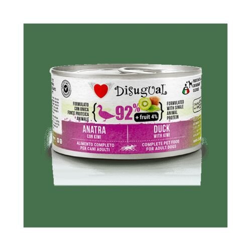 Disugual Pato con Kiwi