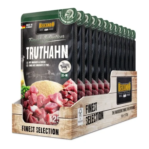 Belcando Finest Selection Pavo 125g (pack 12unidades)