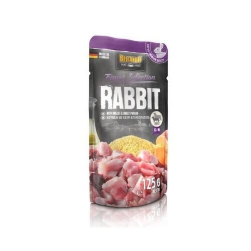 Belcando Finest Selection Conejo con Mijo y Boniato sobre perros