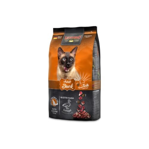 Leonardo Adult Duck pienso gato pato saco