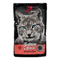 Bolsa de Alpha Spirit Mousse de Salmón 85 g para gatos