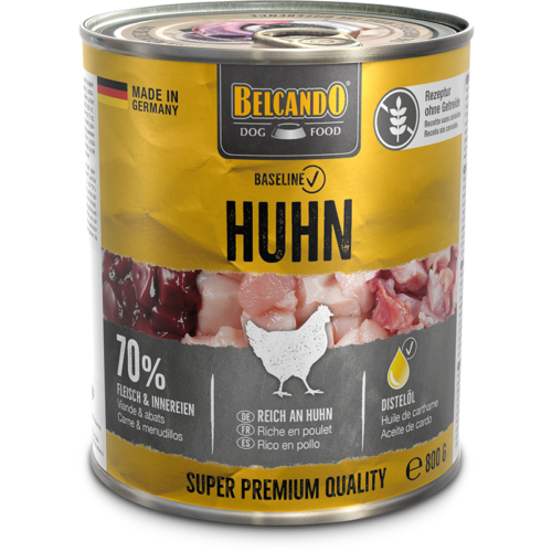 Lata de Belcando Baseline Pollo 800g para perros