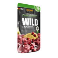 Sobres de Belcando Finest Selection Venado con arándanos y mijo, vista lateral