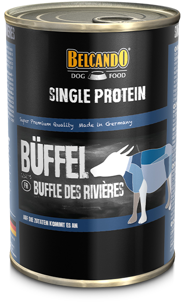 Lata de Belcando Single Protein Búfalo 400g para perros