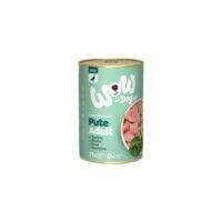 Lata de comida húmeda WOW Dog Adulto sabor pavo con calabacín de 400g para perros adultos