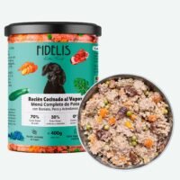 Tarro de Fidelis Menú Fresco Pato con boniato, pera y arándanos, 400 g