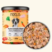 Tarro de Fidelis Menú Fresco Pollo con boniato, zanahoria y manzana, 400 g
