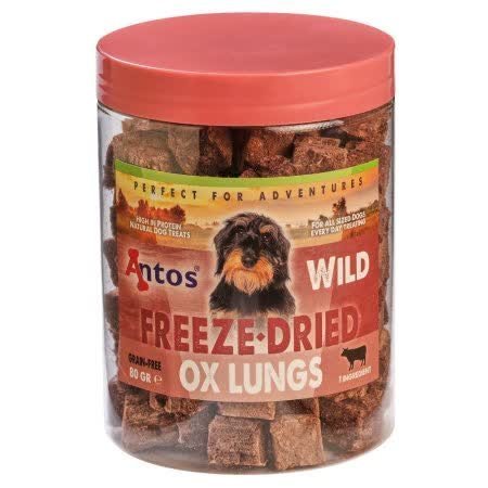 Antos Wild Liofilizado Pulmón de Buey 80 g